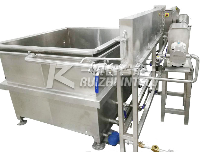 智能鹵煮生產(chǎn)線可以實現(xiàn)生產(chǎn)過程工藝的全自動化