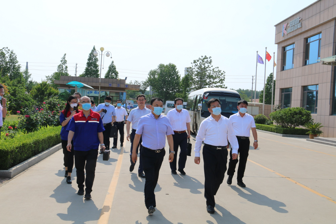 青島市市委常委、政法委書記程德智一行到定點包聯(lián)企業(yè)銳智智能，實地調(diào)研、紓困解難！